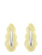 Wavy Buckle Clip // 2 Pcs Yellow SUI AVA