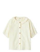 Nmffranny Ss Loose Shirt Lil Beige Lil'Atelier