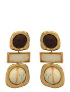 Lizl Earrings Gold Twist & Tango