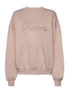 Heavy Sweat Crewneck Beige ROTATE Birger Christensen