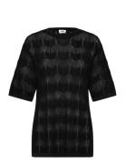 Uma Crochet Tee Black Twist & Tango