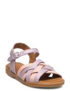 Sandals - Flat - Open Toe - Op Pink ANGULUS