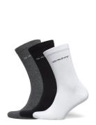 Soft Cotton Socks 3-Pack White GANT