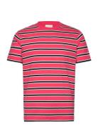 Striped Ss Tshirt Red GANT