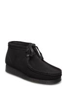 Wallabee Boot. D Black Clarks Originals