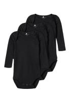 Nbnbody 3P Ls Solid Noos Black Name It