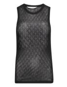 Alberte S´less Silk Top Black Gai+Lisva