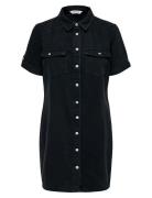 Onllisa S/S Dnm Dress Gua Noos Black ONLY