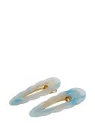 Happy Snap Icy B White 2 Pcs Blue Pipol's Bazaar