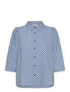 Bonoll Shirt Ss Blue Lollys Laundry
