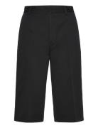 Straight Cotton Linen Shorts Black Filippa K