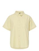 Pcfemme Ss Loose Shirt Wvn D2D Yellow Pieces