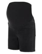Mlamy Skinny Black Shorts V. Black Mamalicious
