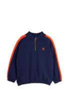 Panel Emb Sweatshirt Navy Mini Rodini