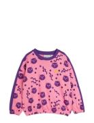 Squiggly Cats Aop Sweatshirt Pink Mini Rodini