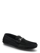 Biafrankie Sneffle Loafer Suede Black Bianco