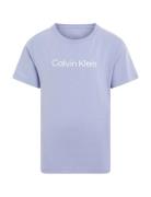 Inst. Logo Ss T-Shirt Purple Calvin Klein