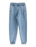 Mjukisbyxor Med Denim-Look Blue Lindex