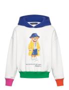 Lw Magic Fleece-Bearbbblhd-Kn-Sws White Ralph Lauren Kids