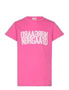 Single Organic Tuvina Tee Pink Mads Nørgaard