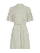 Mschpennie Ginia 2/4 Shirt Dress Cream MSCH Copenhagen