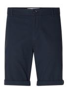 Slhslim-Luton Flex Shorts Blue Selected