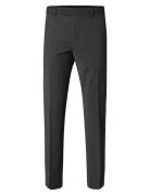 Slhreg-Theo Pinstriped Trs Flex Grey Selected