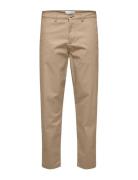Slhslimtape-New Miles 172 Flex Pants W N Beige Selected