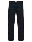 Slh196-Straight New Miles Flex Pant Noos Navy Selected