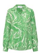 Slfsirine Ls Shirt B Green Selected