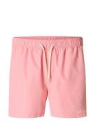 Slhdane-Swimshorts Pink Selected