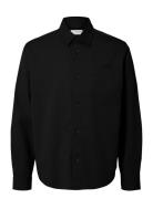 Slhace Thais Overshirt Black Selected