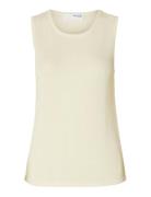 Slfmoon Sus Sl Knit Top B Cream Selected