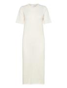 Slfhelena 2/4 Knit Dress White Selected