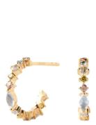 Pdpaola Lotus Small Hoop Earrings Gold PD Paola