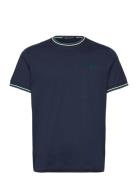 Twin Tipped T-Shirt Navy Fred Perry