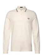 Ls Twin Tipped Fp Shirt Cream Fred Perry