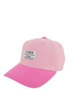 Organic Block Snapback Pink Lil' Boo