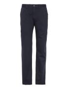 Barbour Washed Stretch Twill Tailored Trouser Navy Barbour