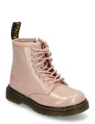 1460 T Powder Pink Nebula Glitter Pink Dr. Martens