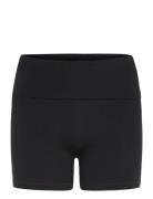 Flex Foldover Shorts Black Organic Basics