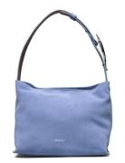 Rodebjer Shell Sack Mini Suede Blue RODEBJER