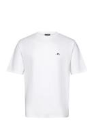 Parcy Organic Logo Tee White J. Lindeberg