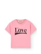 Pangolin Baby T-Shirt Pink Pink THE ANIMALS OBSERVATORY