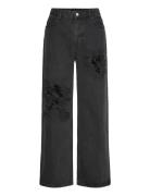 Missy Lw Loose Jeans Emb. Black Monki