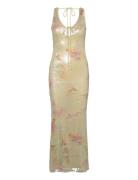 Eloda Sequin Midi Dress White Bardot