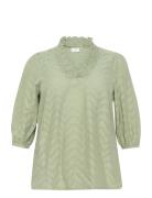 Kcvitana Blouse Green Kaffe Curve