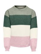 Kogsandy L/S Stripe Pullover Knt Noos Patterned Kids Only
