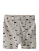 Nmmwang Wool Needle Boxer Noos Grey Name It