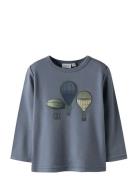Nmmwillitus Wool Ls Top Noos Blue Name It